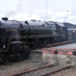 Steam Train at Penzance Train Station